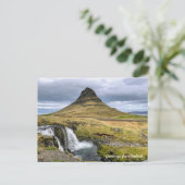 アイスランド自然 – はがき (スタンド正面)