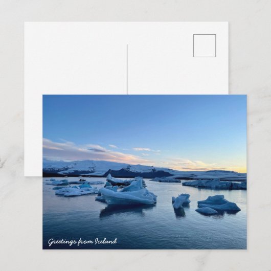 アイスランド自然 – はがき (正面/裏面)