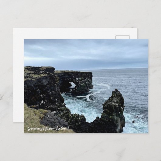アイスランド自然 – はがき (正面/裏面)