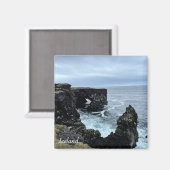 アイスランド自然 – 磁石 (正面/裏面)