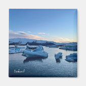 アイスランド自然 – 磁石 (正面)