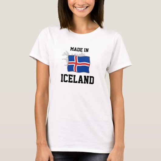 アイスランド製 Tシャツ (正面)