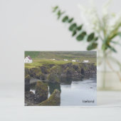 アイスランド西海岸アルナルスタピ ポストカード (スタンド正面)
