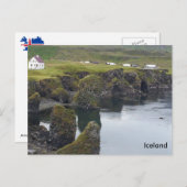 アイスランド西海岸アルナルスタピ ポストカード (正面/裏面)