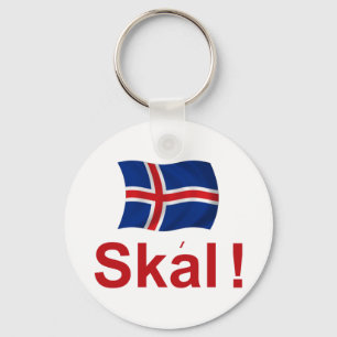 アイスランド語Skal! (応援) キーホルダー