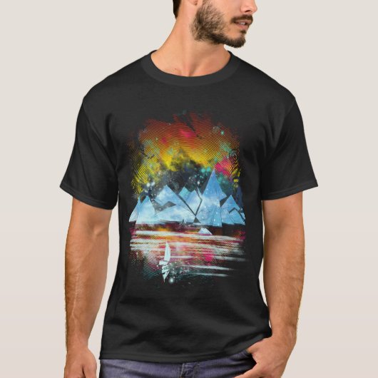 アイスランド諸島 Tシャツ (正面)