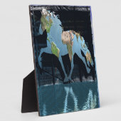 アイスランド馬の世界 フォトプラーク (側面)