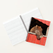 アイスランド馬スパイラルノート ノートブック (内部)