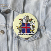 アイスランド、アイスランド 缶バッジ (インサイチュ)