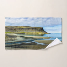 アイスランド，ウェストフィヨルド ハンドタオル