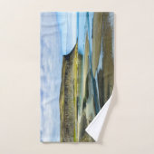 アイスランド，ウェストフィヨルド ハンドタオル (ハンドタオル)