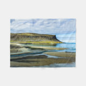 アイスランド,ウェストフィヨルド フリースブランケット (正面(横))