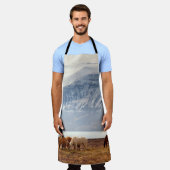 アイスランド エプロン (着用した状態)