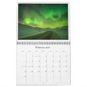 アイスランド カレンダー (2月 2027)