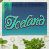 アイスランド キッチンタオル (折り畳み)