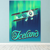 アイスランド キャンバスプリント (インサイチュ (ウッドフロア))