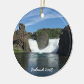 アイスランド-クリスマスのオーナメント セラミックオーナメント (左)