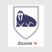 アイスランド，サンジェリの紋章 シール (シート)