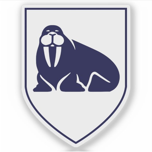 アイスランド，サンジェリの紋章 シール (正面)