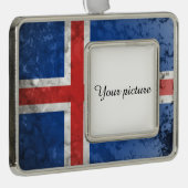 アイスランド シルバープレートフレームオーナメント (右)