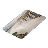 アイスランド、ジョクルサルグルジュファー国立公園。ビュー マグネット (左側)