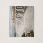 アイスランド、ジョクルサルジュフール国立公園。ビュー ジグソーパズル (縦)