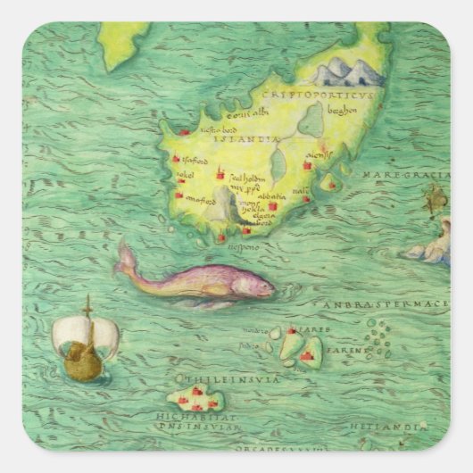 アイスランド スクエアシール (正面)