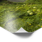 アイスランド。スコガルフォスの滝が滝を飛び越える フォトプリント (角)