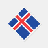 アイスランド スタンダードカクテルナプキン (角)