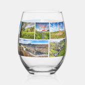 アイスランド ステムなしワイングラス (左)