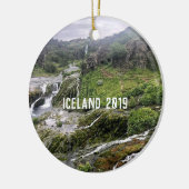 アイスランド –  セラミックオーナメント (左)