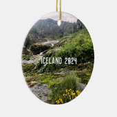 アイスランド – セラミックオーナメント (右)