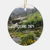 アイスランド – セラミックオーナメント (左)