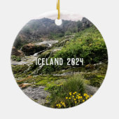 アイスランド – セラミックオーナメント (裏面)
