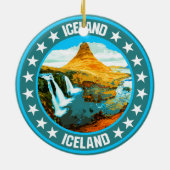 アイスランド セラミックオーナメント (裏面)