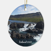 アイスランド – セラミックオーナメント (左)
