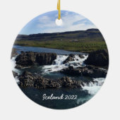 アイスランド – セラミックオーナメント (裏面)