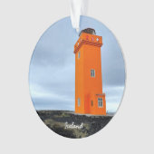 アイスランド – セラミックオーナメント オーナメント (正面)