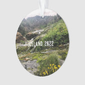 アイスランド – セラミックオーナメント オーナメント (正面)