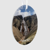 アイスランド – セラミックオーナメント オーナメント (正面)