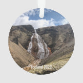 アイスランド – セラミックオーナメント オーナメント (裏面)