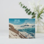 アイスランド，ソレイマジョクル ポストカード (スタンド正面)