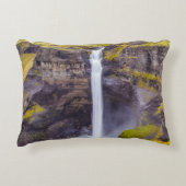 アイスランド，ハイフォスの滝 アクセントクッション (正面)