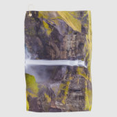 アイスランド，ハイフォスの滝 ゴルフタオル (正面)