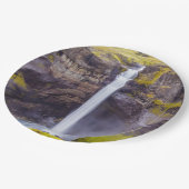 アイスランド,ハイフォスの滝 ペーパープレート (アングル)