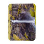 アイスランド，ハイフォスの滝 マグネット (縦)