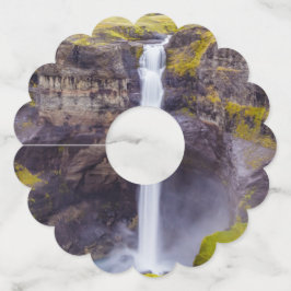 アイスランド，ハイフォスの滝 ワイングラスタグ