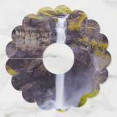 アイスランド，ハイフォスの滝 ワイングラスタグ (正面)