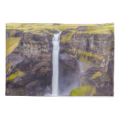 アイスランド，ハイフォスの滝 枕カバー (裏面)