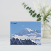 アイスランド、ハバナダルシュンジュクル角錐体峰 ポストカード (スタンド正面)